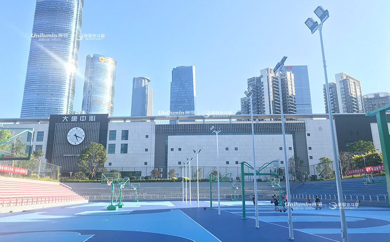 福建厦门大唐中心室外篮球场